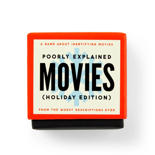 Poorly Explained Movies Card Game: Holiday Edition