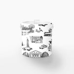 New York Toile Ice Bucket