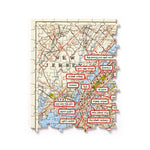 Map of Fictional New York 1,000 Piece Panoramic Puzzle