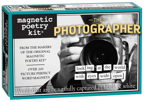 The Photographer Magnetic Poetry