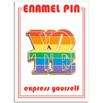 Pin: Vote Rainbow