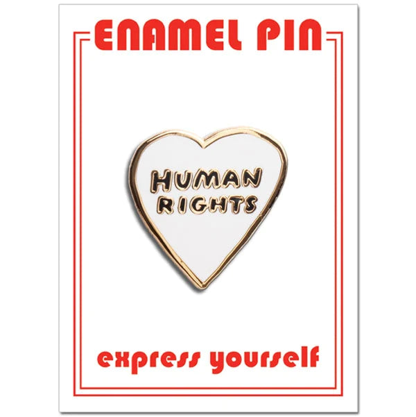 Pin: Derechos humanos Corazón