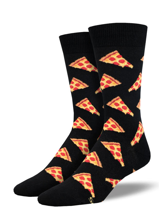 Slice of New York Socks Black