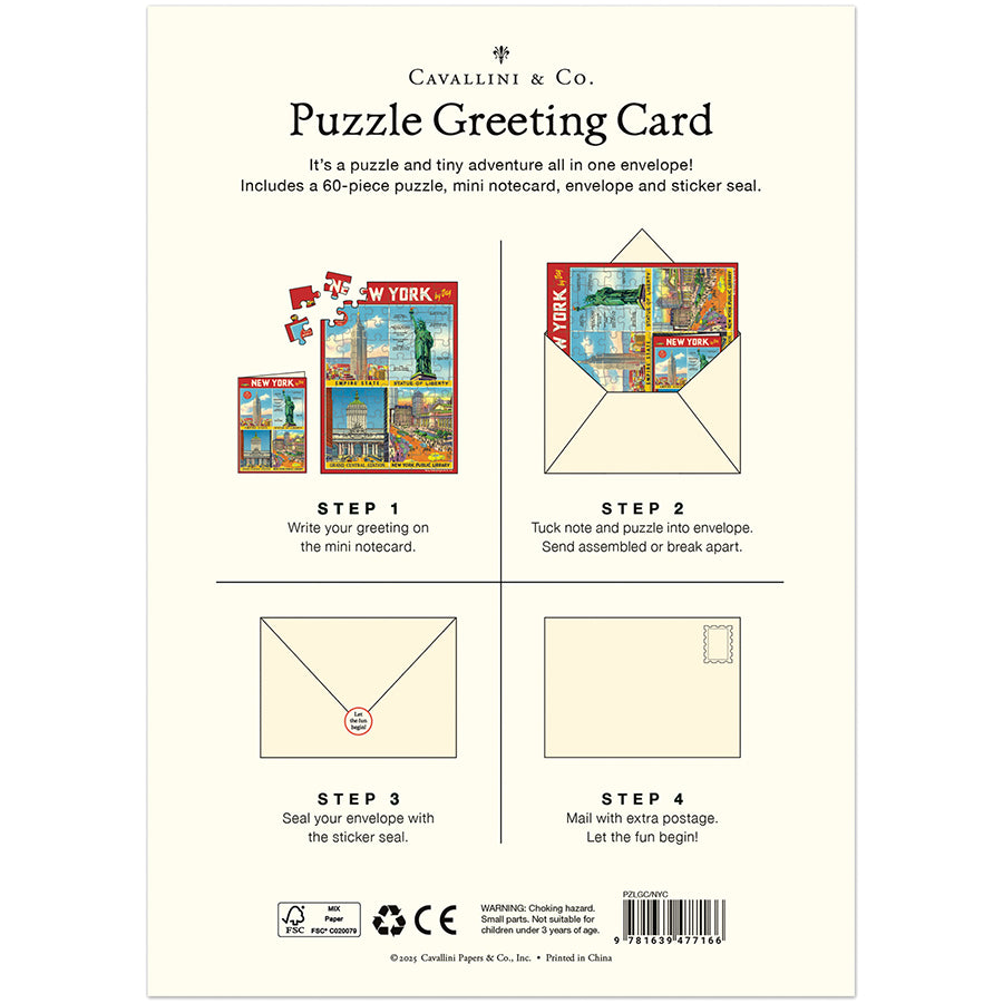 Puzzle Card: NYC