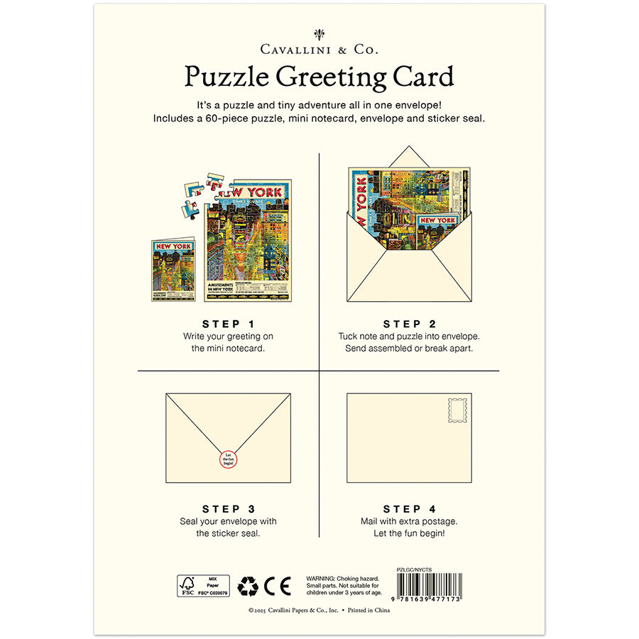 Puzzle Card: Times Square