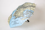 New York Vintage Map Umbrella