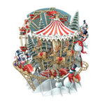 Pop-up Holiday Card: Christmas Carousel