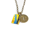 New York Transit Token & MetroCard Necklace