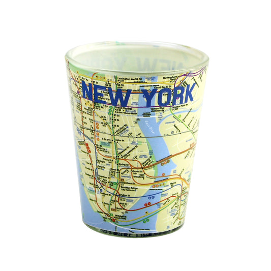 Vaso de chupito MTA: Nueva York