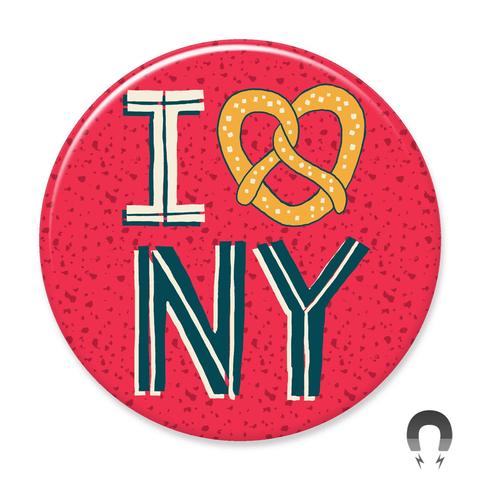 I Pretzel NY Magnet