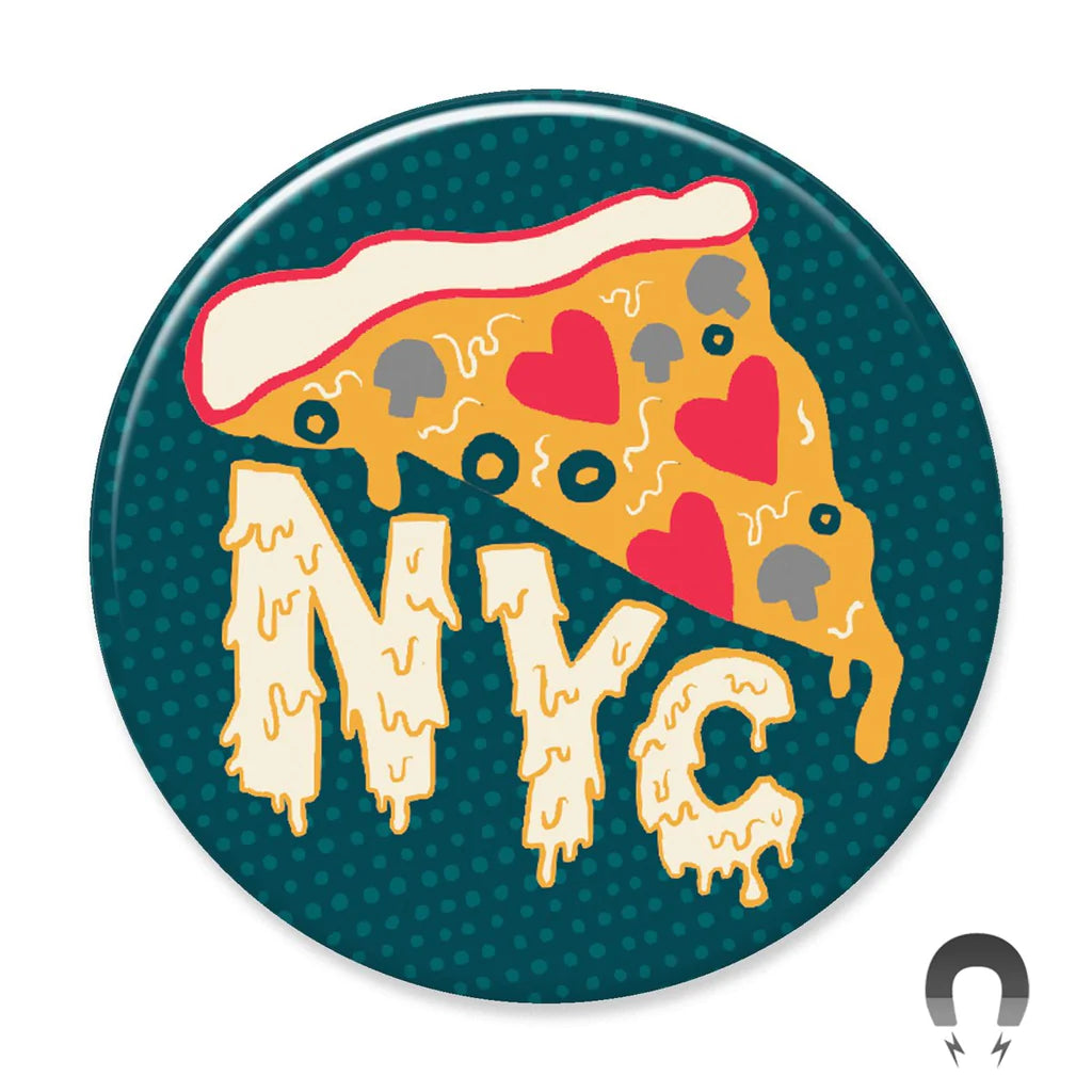 Imán: Rebanada de pizza de Nueva York
