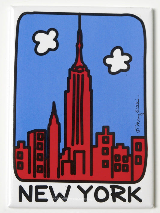 Imán: Horizonte rojo de Nueva York