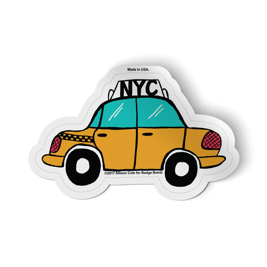 Pegatina: Taxi de Nueva York