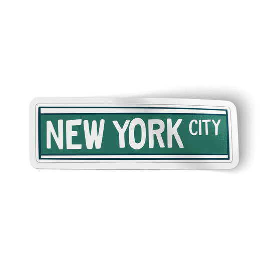 New York City Street Sticker