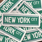 New York City Street Sticker