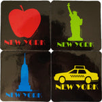 Coaster Set: NY Midnight Coaster Set