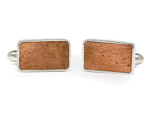 Flatiron Copper Cufflinks