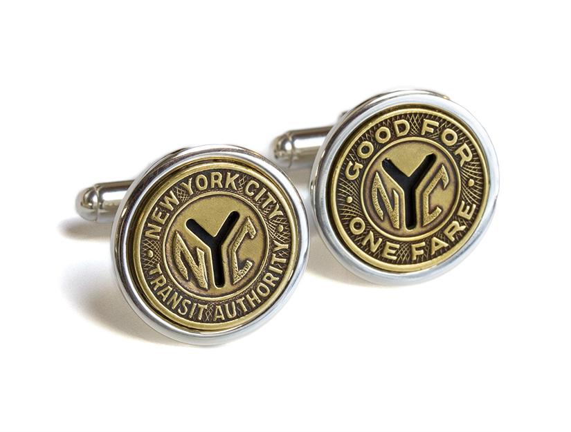 Sterling Silver Token Cufflinks – Museum of the City of New York