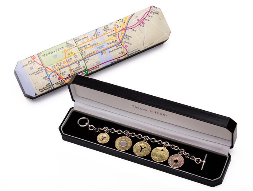 Bracelet: New York Transit Tokens