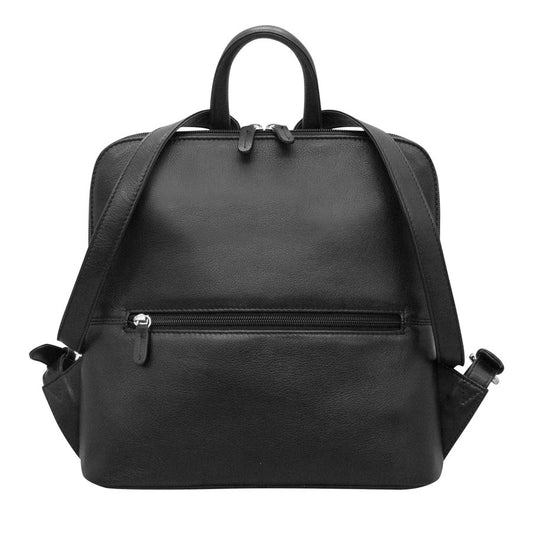 Mochila pequeña de cuero