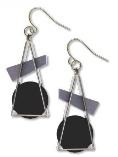 Earrings: Triangle At Rest