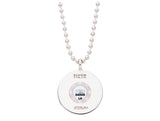 Mets Baseball Necklace