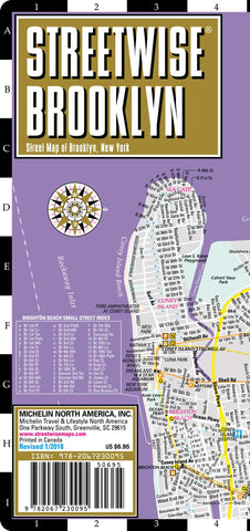 Streetwise Brooklyn Map