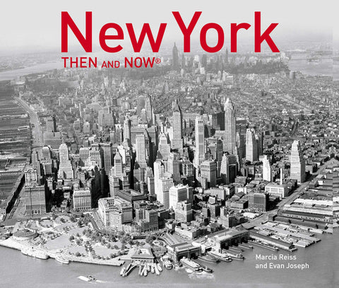 New York: Then and Now Hardcover