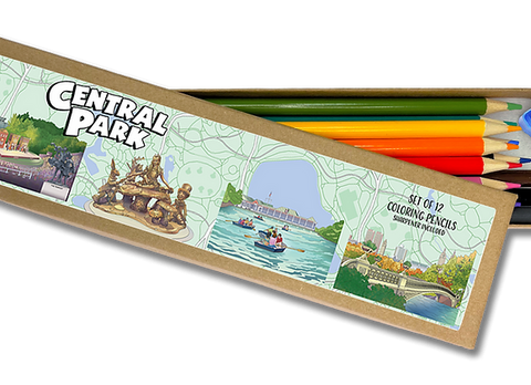 Colored Pencil Set - Central Park