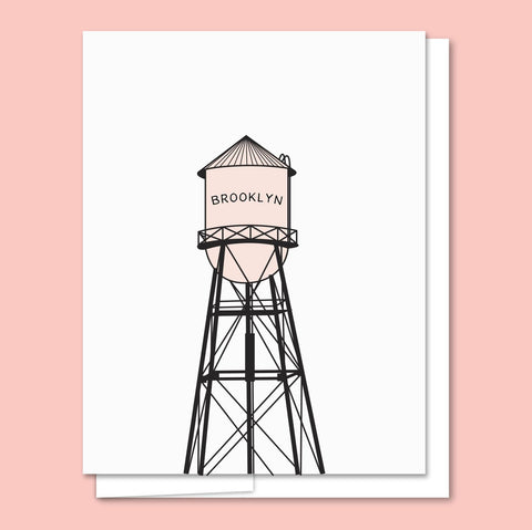 Brooklyn Watertower Card