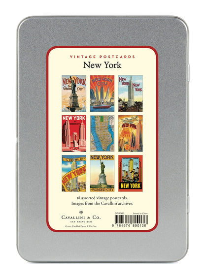 Juego de postales de Nueva York