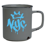 NYC Graffiti Distressed Camp Mug