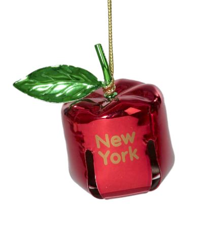 Ornament: Red Metal Bell