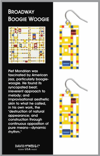 Earrings: Broadway Boogie-Woogie
