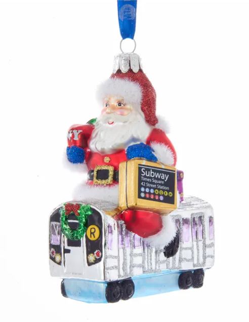 Adorno: Papá Noel de la MTA