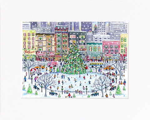 Print: Christmas in the City