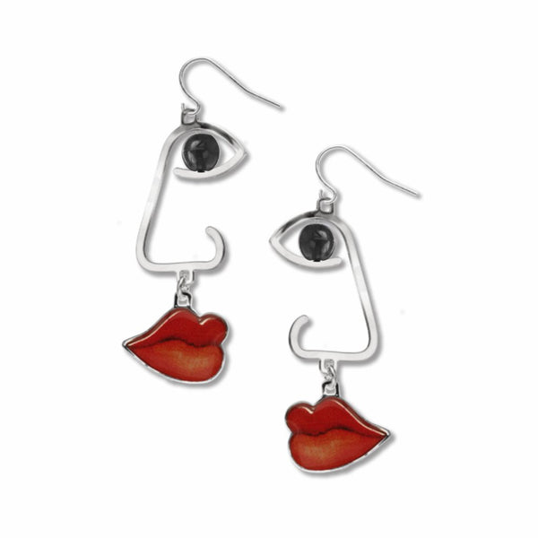 Cubist Profile Earrings – Museum of the City of New York