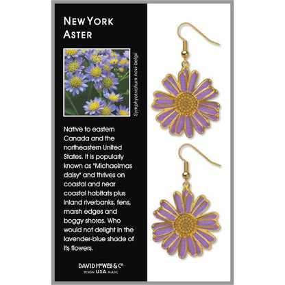 Pendientes: New York Aster
