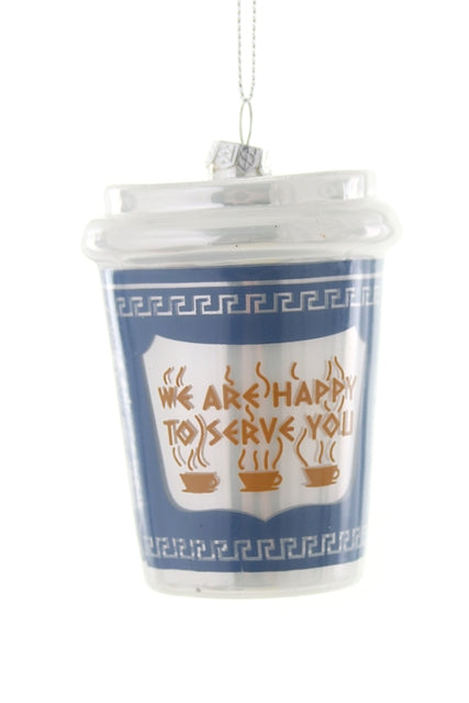 Ornament: New York Greek Deli Cup