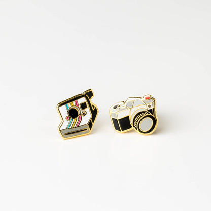 Earrings: Cameras Studs