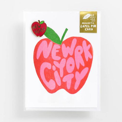 NYC Card w/ Pin
