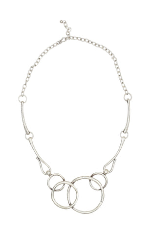 Chanour Interlocking Circles Necklace