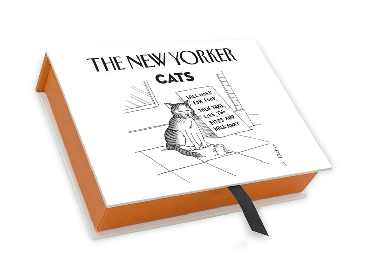 Juego de tarjetas con sobres de New Yorker Cats