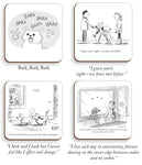 Coaster Set: NEW New Yorker Dogs