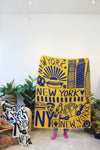 NYC Knit Blanket by Calhoun & Co.