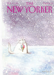 "Snow Cat" New Yorker Cover Box Notecard Set