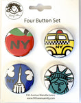 Button Set Iconic Images Set 1