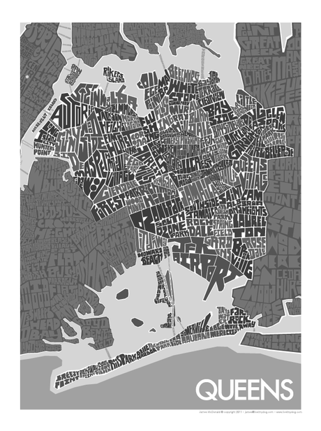 Print: Queens Typography