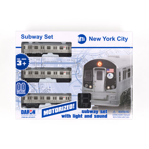 MTA 3 Piece Train Set With Track