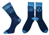New York Color Block Socks Large